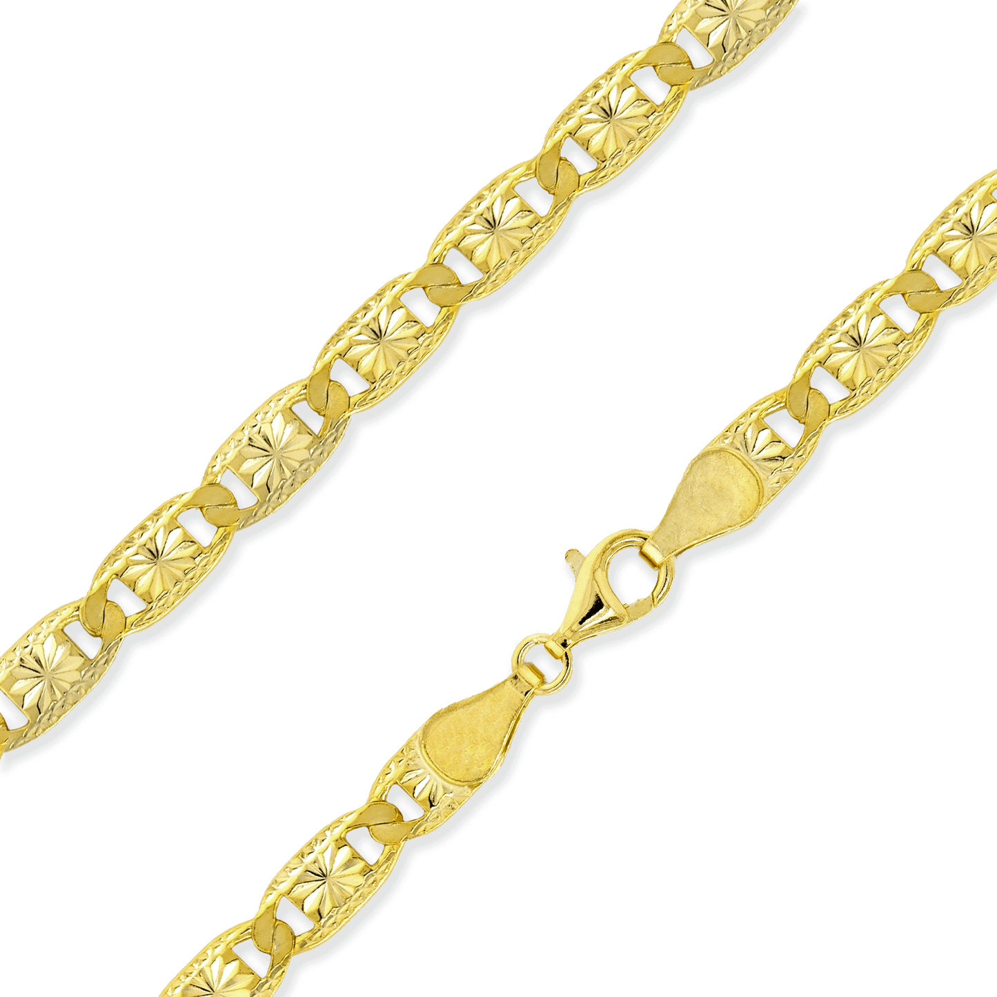 Valentino Link Bracelet, 6mm, in 18K Gold over Sterling Silver