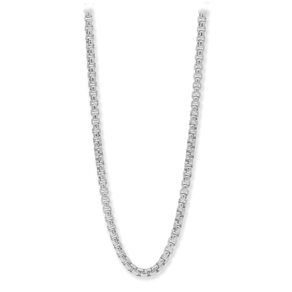 Made in Italy Round Box Chain Necklace, 5.4mm