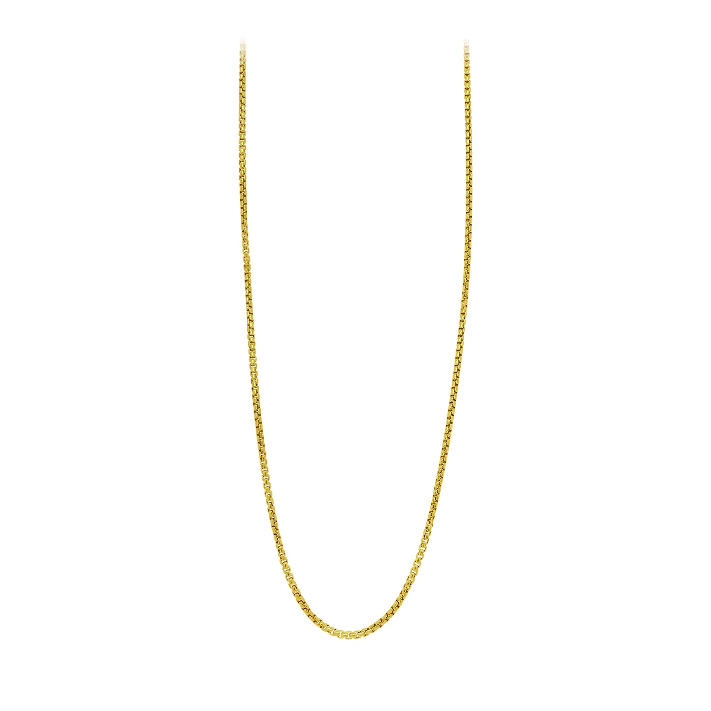 Stellari Gold 2mm Round Box Chain