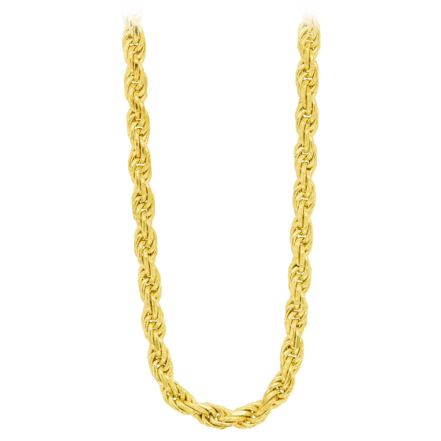 Stellari Gold 5mm Diamond-Cut Rope Chain