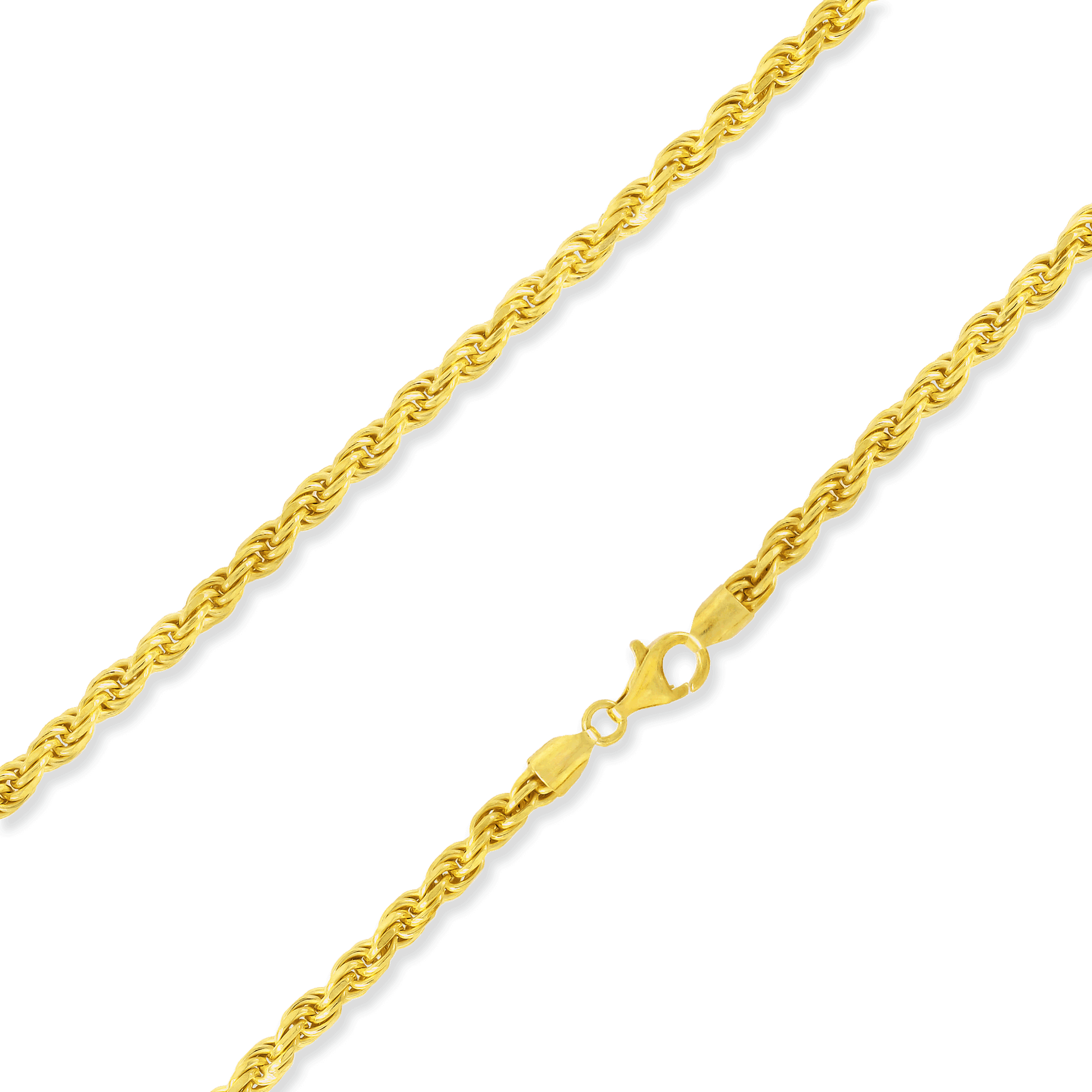 Stellari Gold 5mm Diamond-Cut Rope Chain