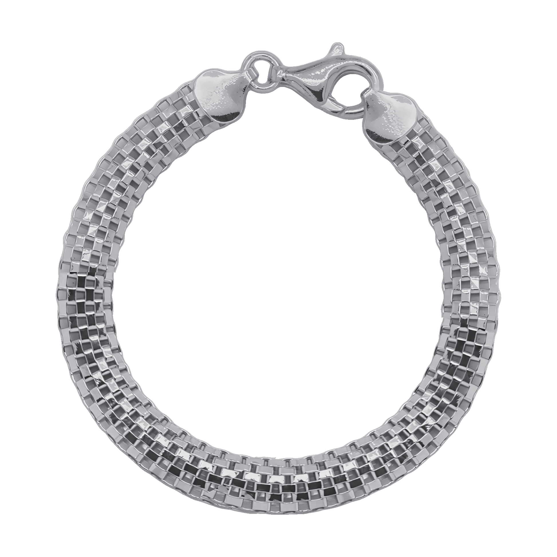 Franco Stellari Checkerboard Bracelet, 8mm