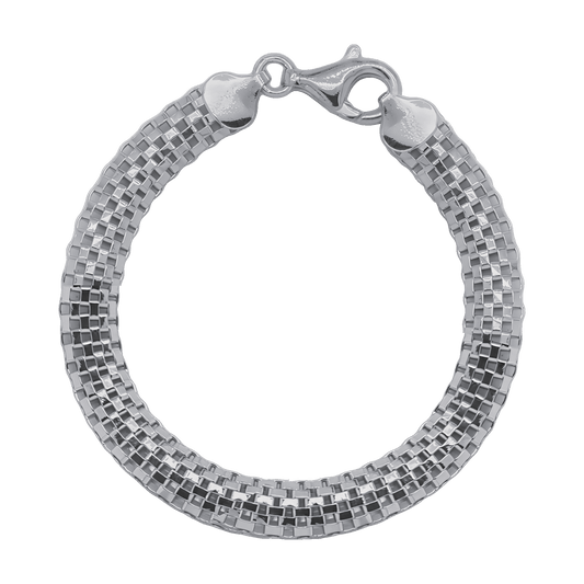 Franco Stellari Checkerboard Bracelet, 8mm