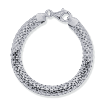 Franco Stellari Checkerboard Bracelet, 8mm