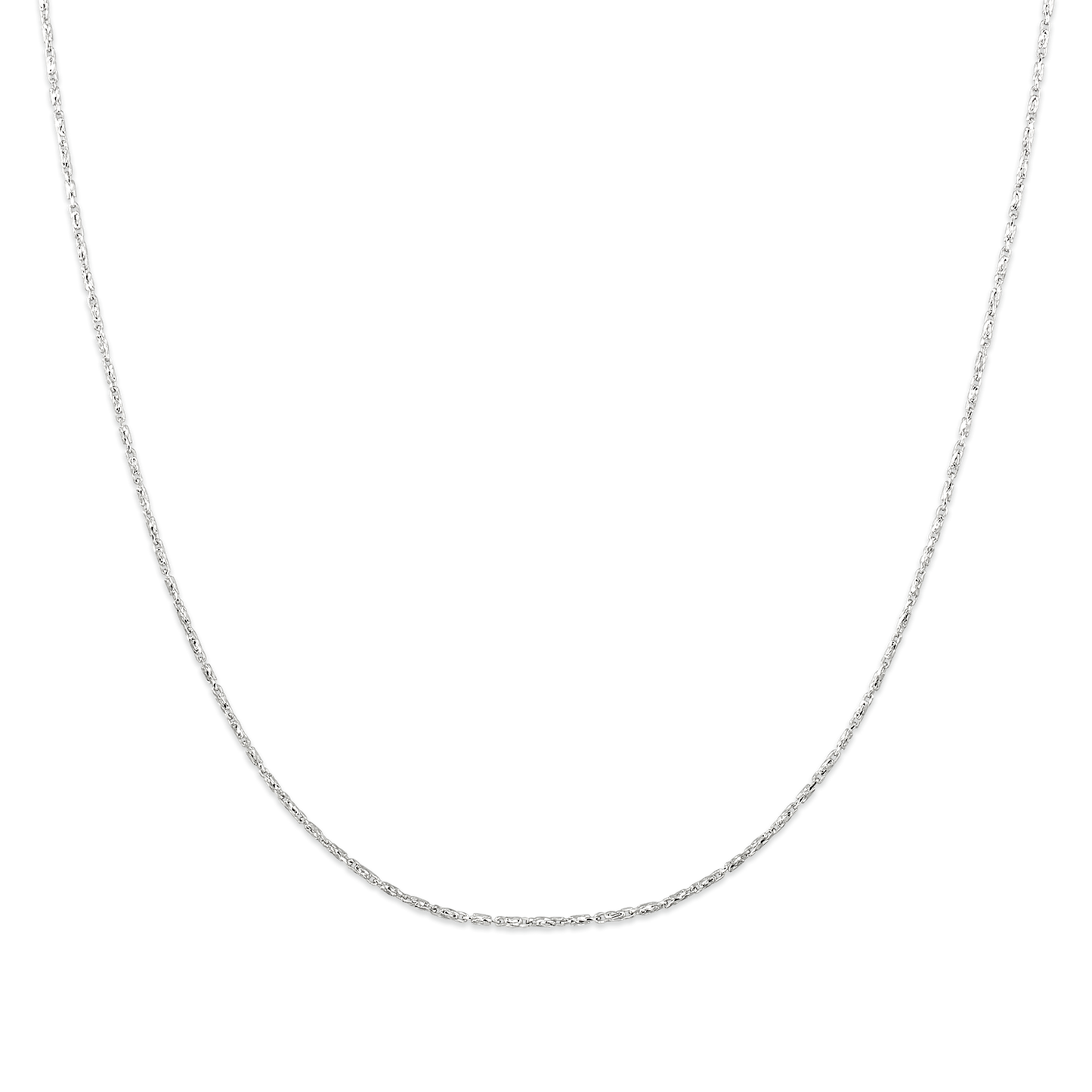 Sterling Silver Raso Necklace, 22" Adjustable