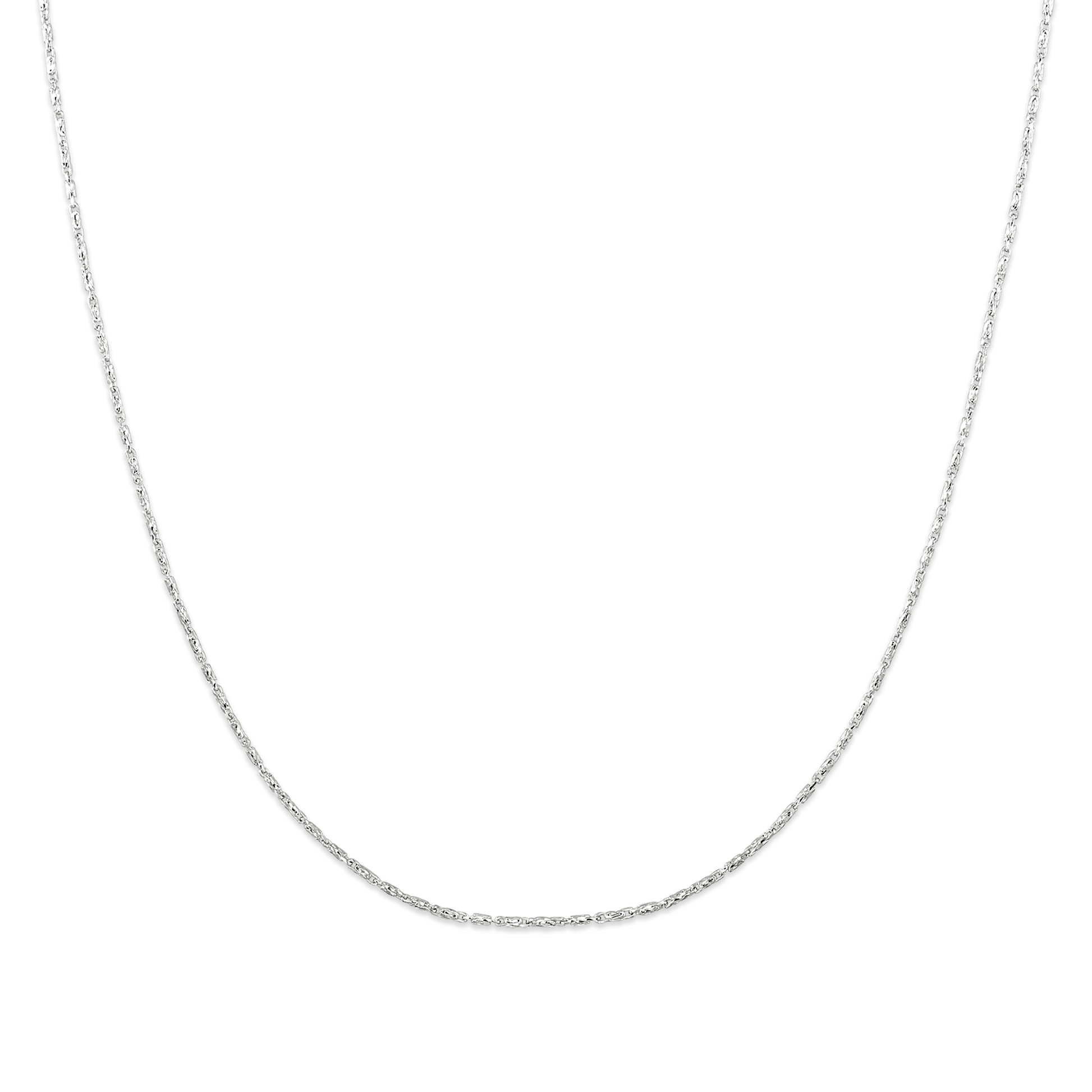 Sterling Silver Raso Necklace, 22" Adjustable