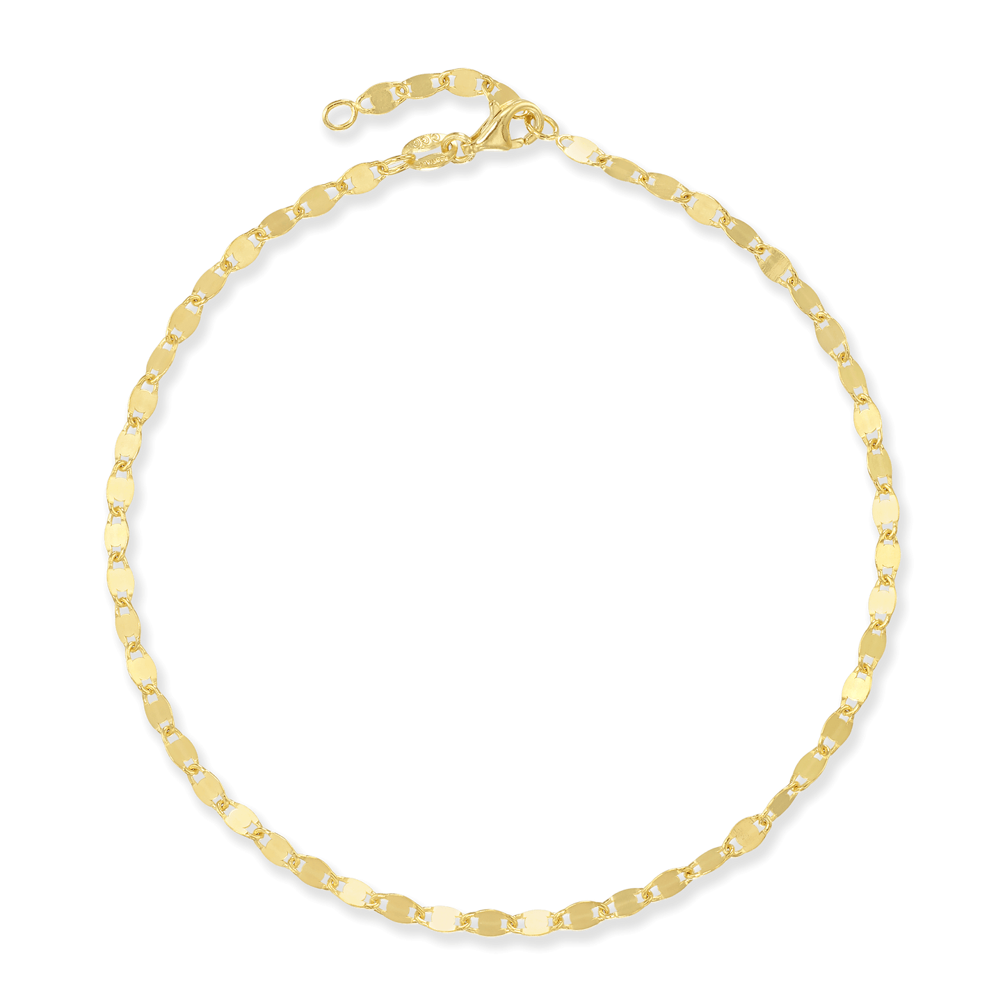 Stellari Gold Snail Link Anklet