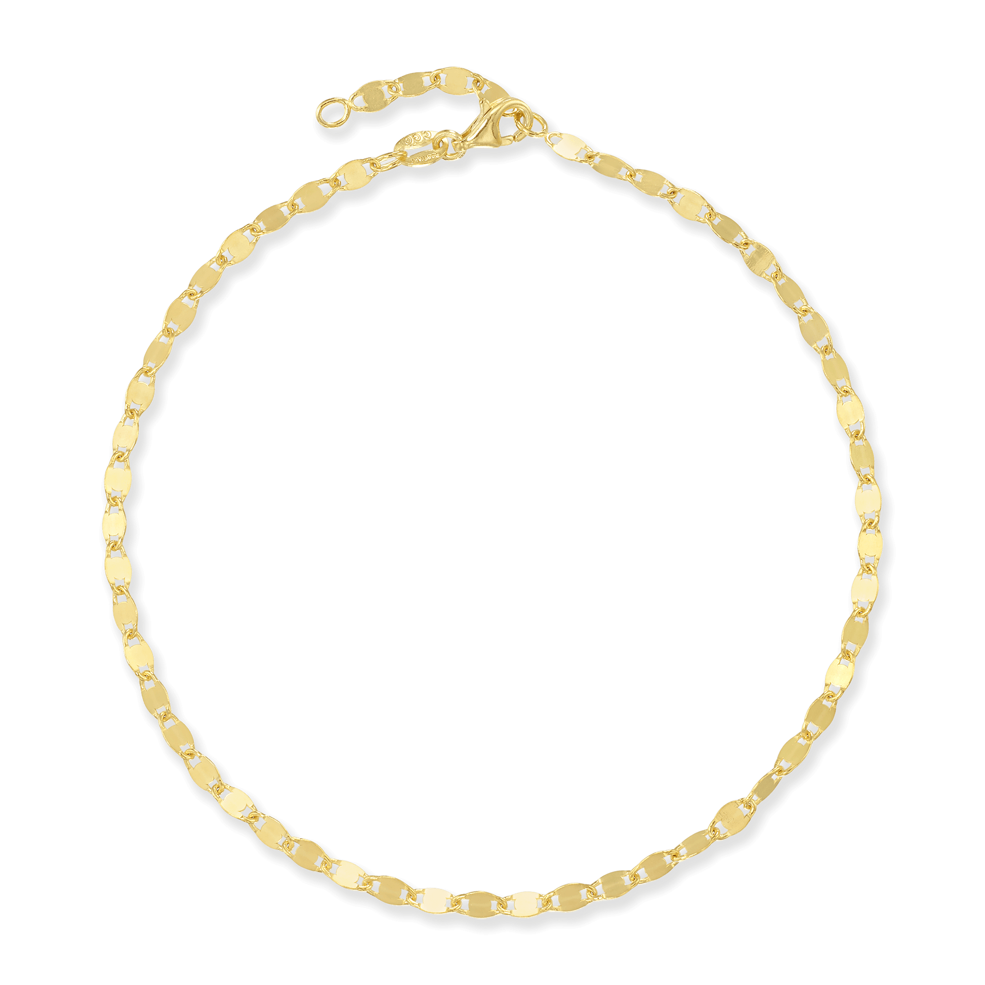 Stellari Gold Snail Link Anklet