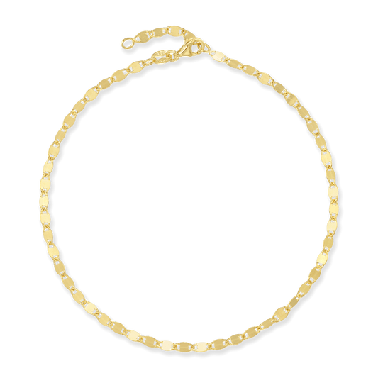 Stellari Gold Snail Link Anklet