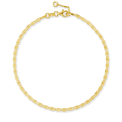 Stellari Gold Starburst Valentino Anklet