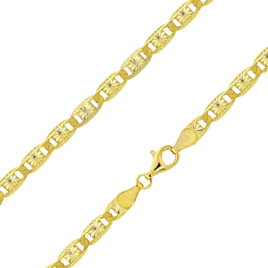 Stellari Gold Valentino Link Bracelet, 4.75mm