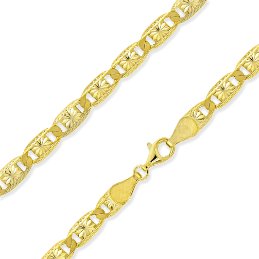Valentino Link Bracelet, 6mm, in 18K Gold over Sterling Silver